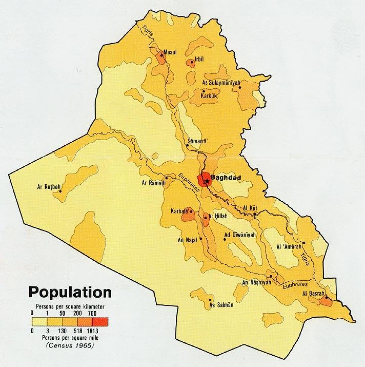 Зураг Иракийн хүн амын